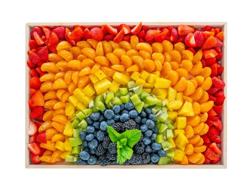 Rainbow Fruit Board