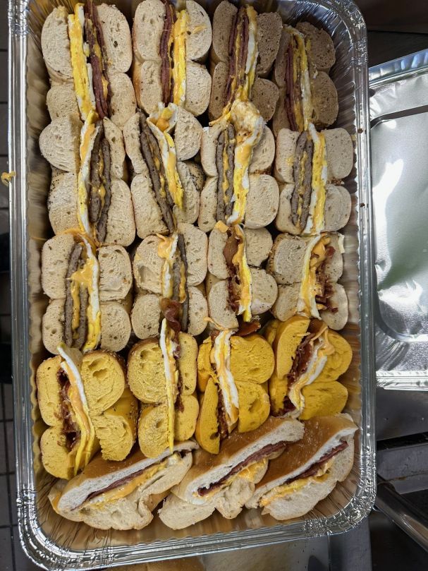 Breakfast Sandwiches and Wraps