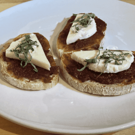 NEW Smoked Mozzarella Bruschetta- 20 pieces per order 