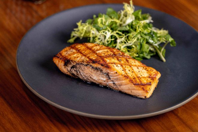 Roasted Atlantic Salmon Platter