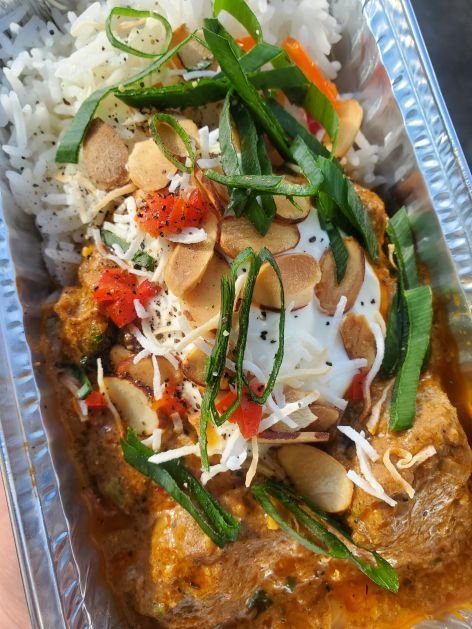 Beef Korma with Rice- Gluten free
