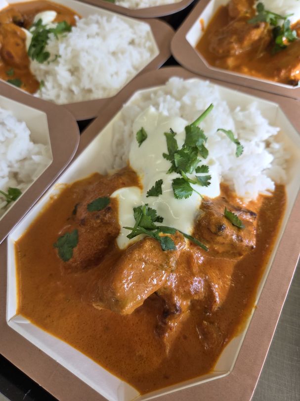 Butter Chicken and Rice - Micro