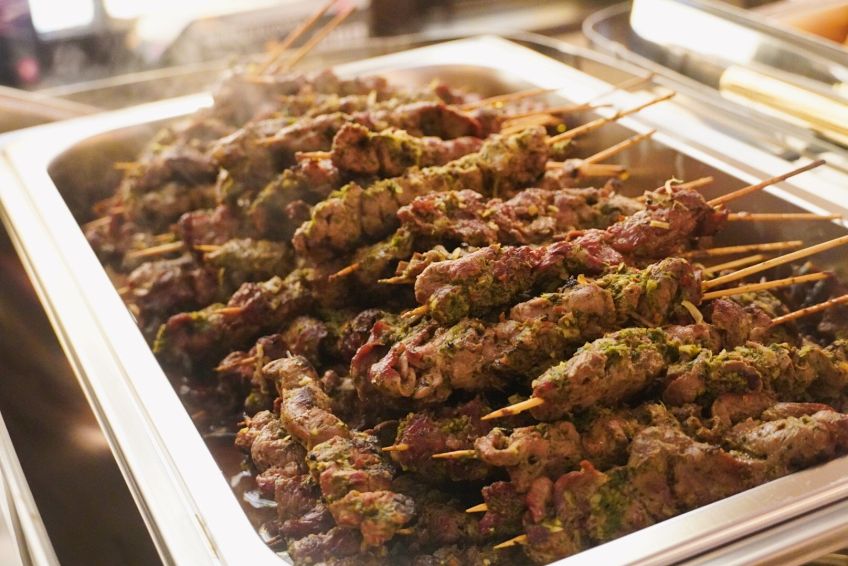 Chimichurri Steak Skewers 