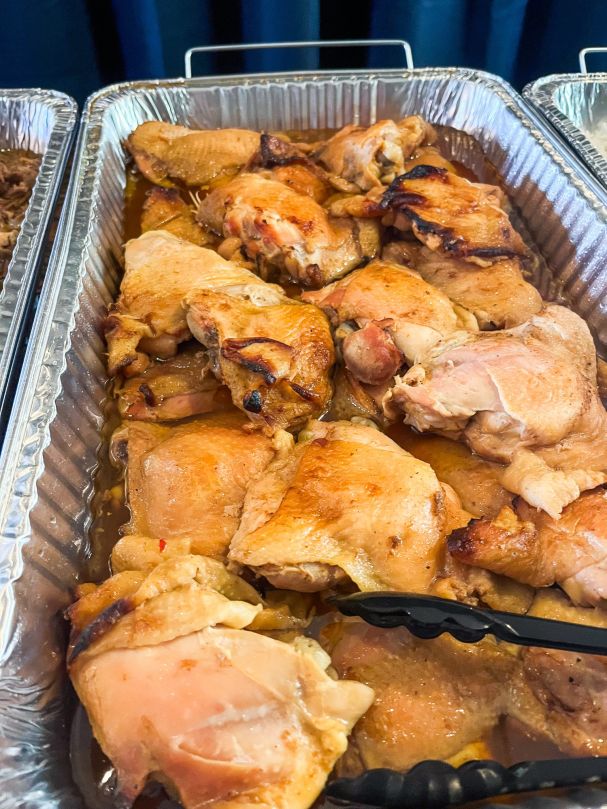 Slow Roasted Chicken Thighs