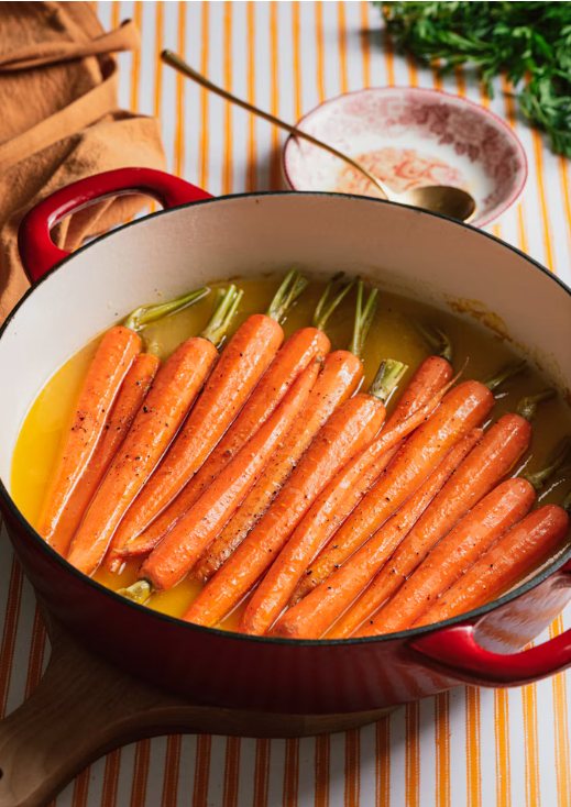 Vegan Brown Sugar Roasted Carrots