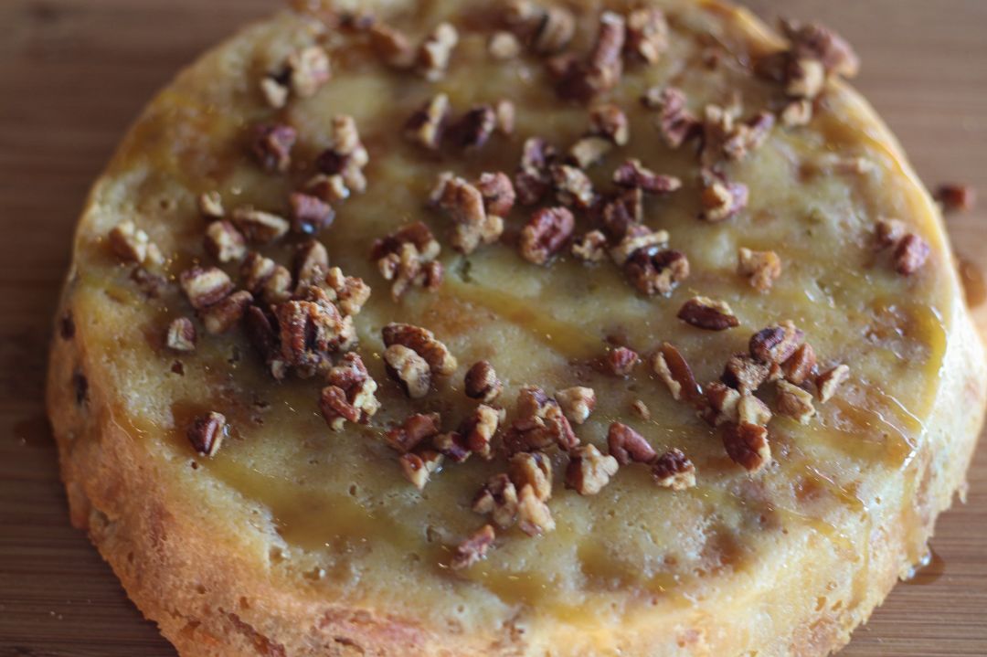 Honey Bourbon Bread Pudding
