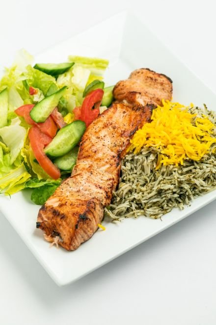 Salmon Kabob (1 Skewer)
