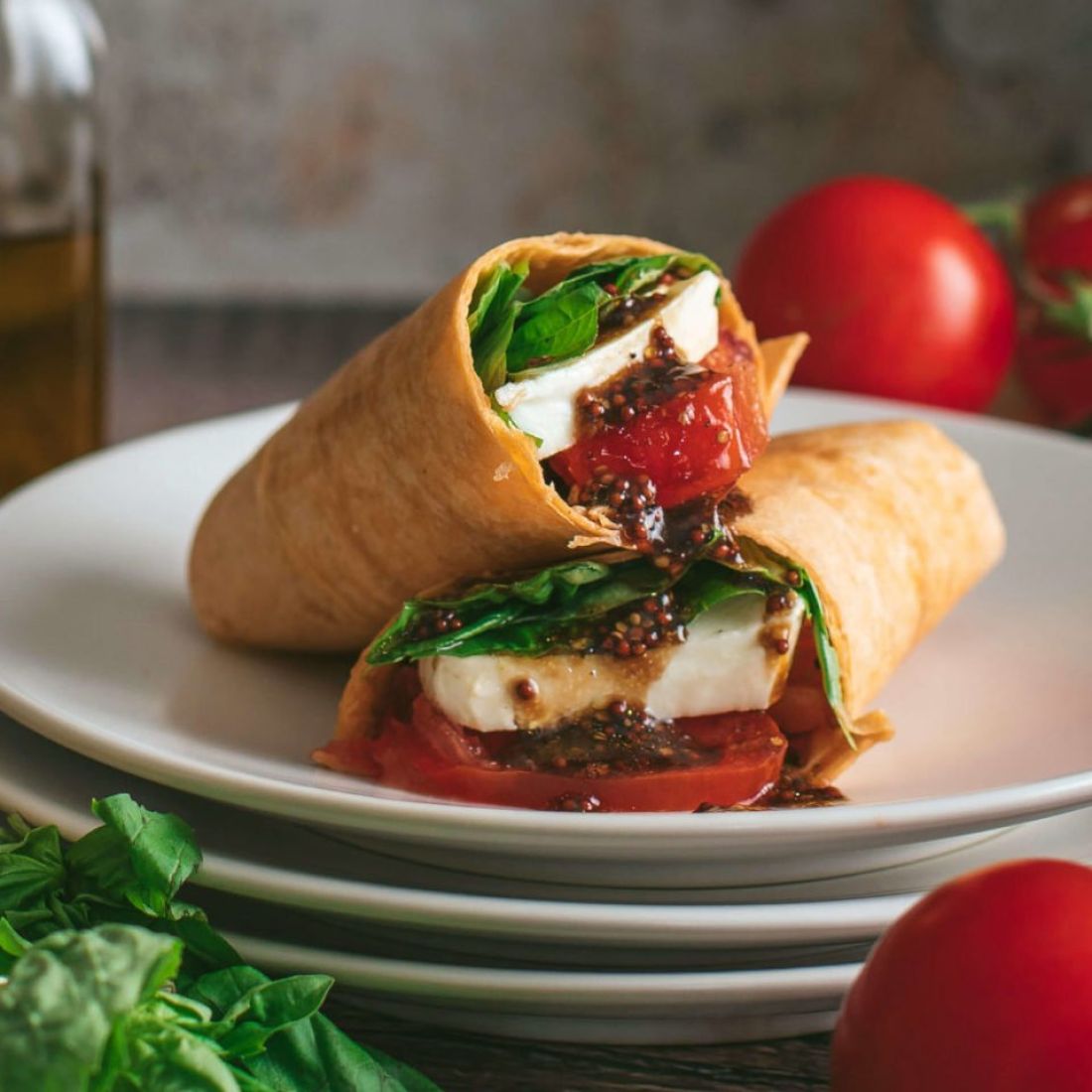 Catering Box, Caprese Wrap