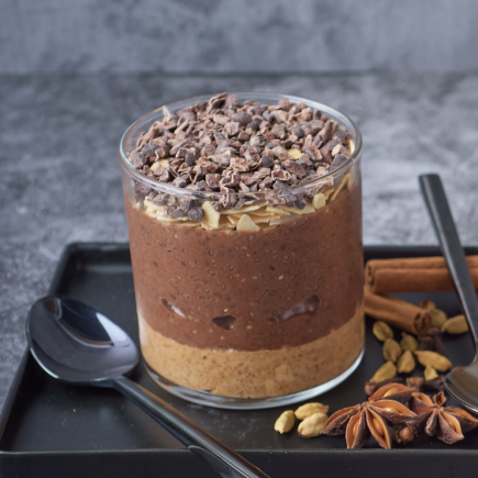 Cocoa Protein Chia Pot