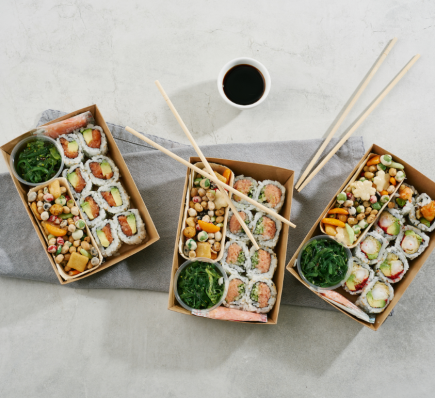 Spicy Salmon Onigiri Box