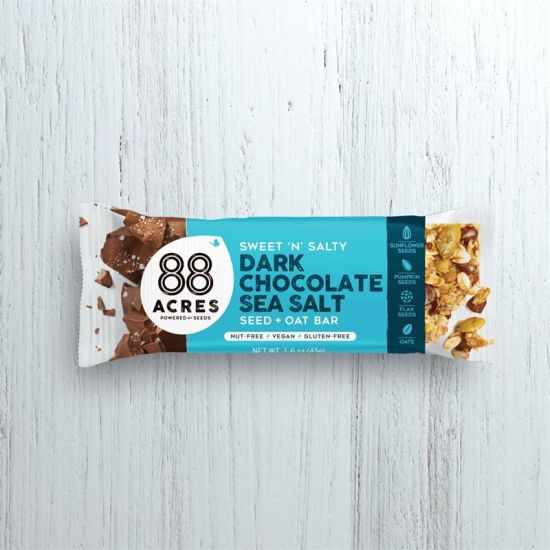 88 Acres, Dark Chocolate Sea Salt Oat Bar