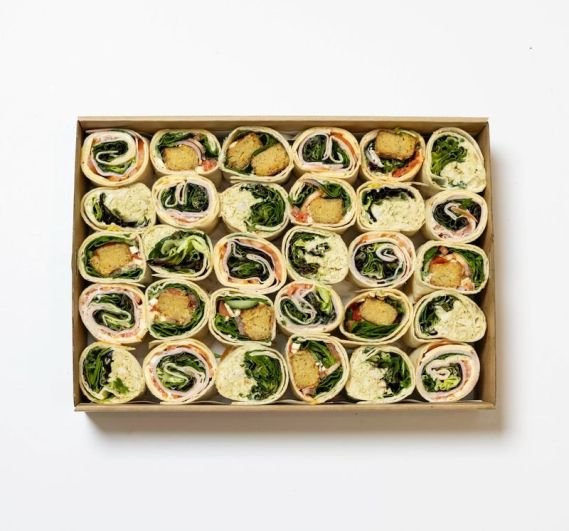 Selection of Mixed Wraps - Ham, Chicken Breast, Vegetarian options