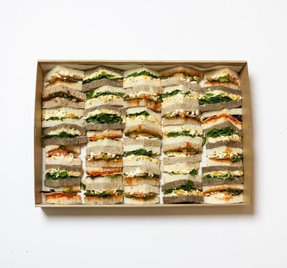 Selection of Mixed Vegetarian Sandwiches