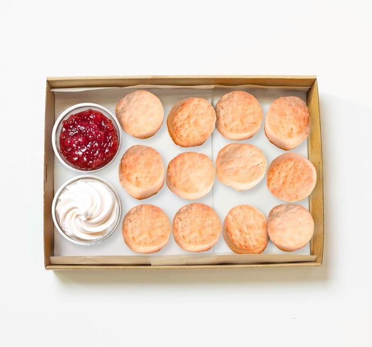 Scones with Jam & Cream