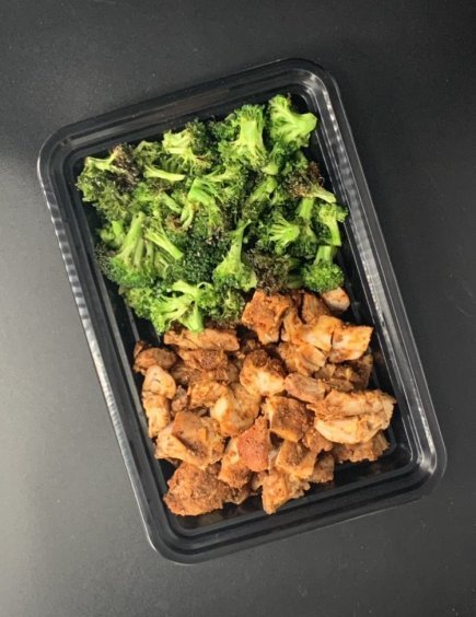 Smoked Chicken Thighs with Veggie