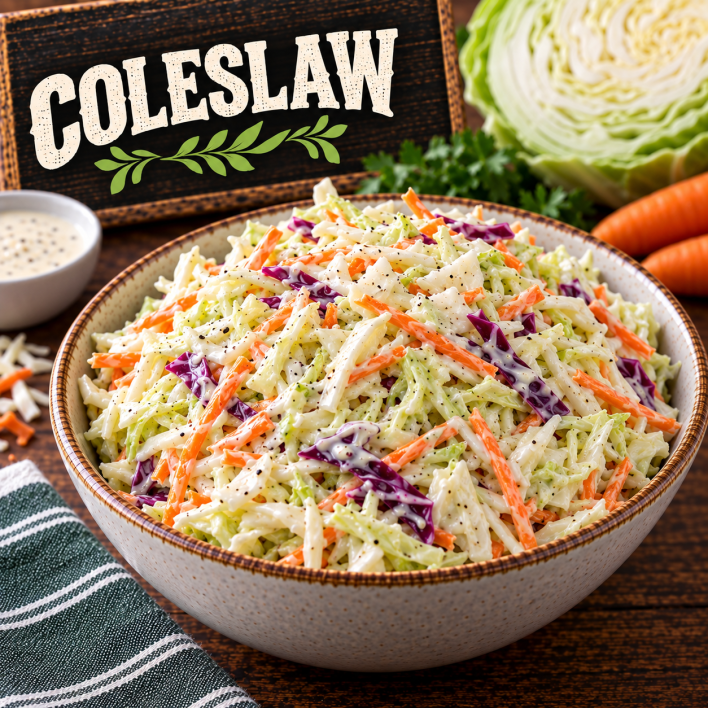 Creamy Mayo Coleslaw
