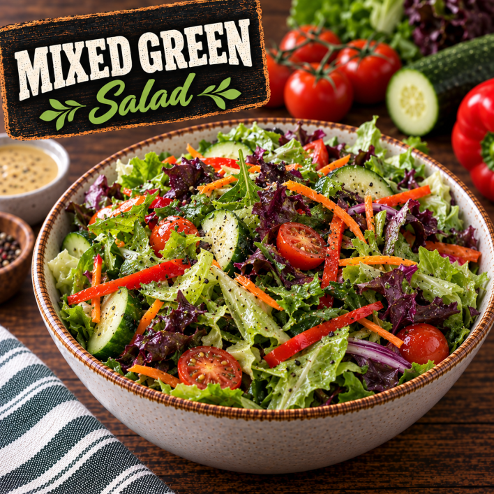 Mixed Greens & Dressing