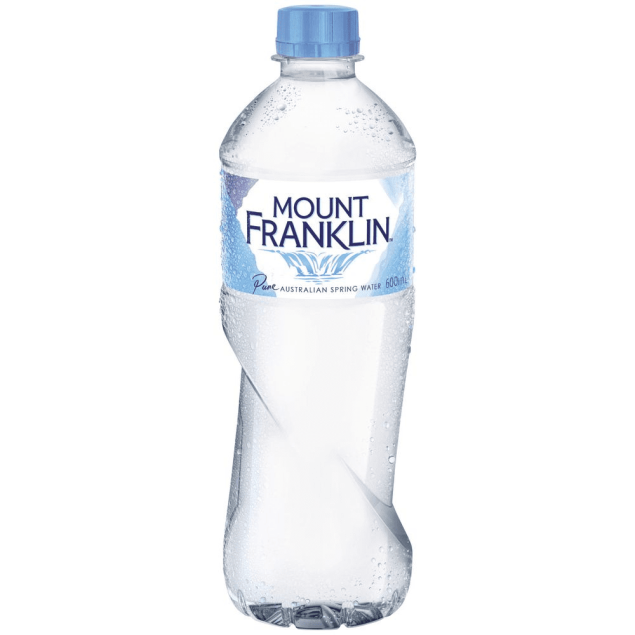 600ml Mt Franklin Water MPRS