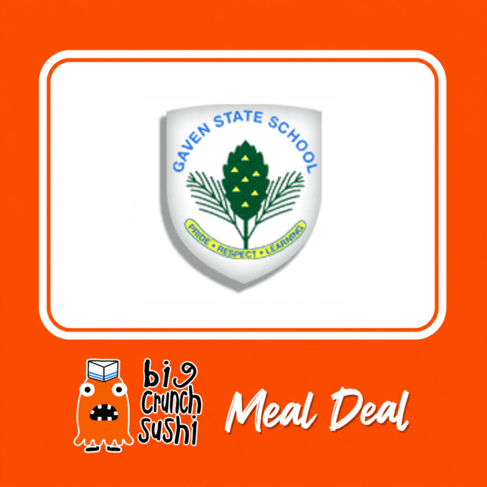 Gaven State School Student Sushi Meal Deal Tue 28 Jul 26