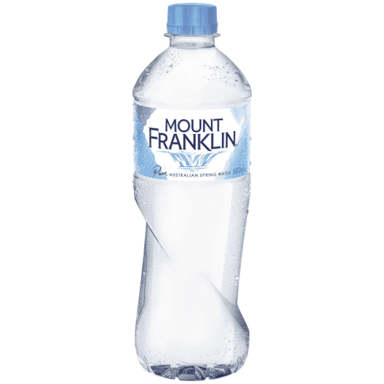 600ml Mt Franklin Water HWPS