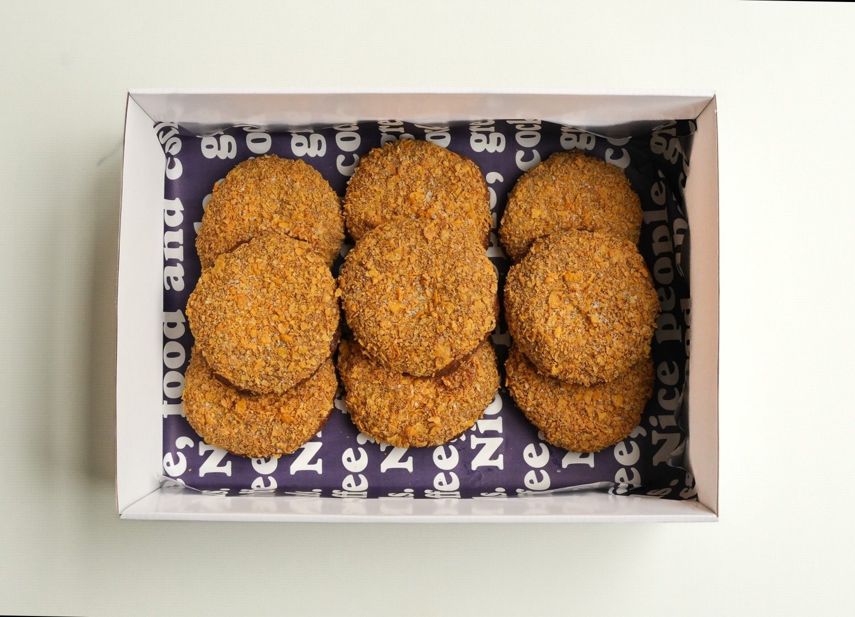 CARAMEL CORNFLAKE COOKIES 