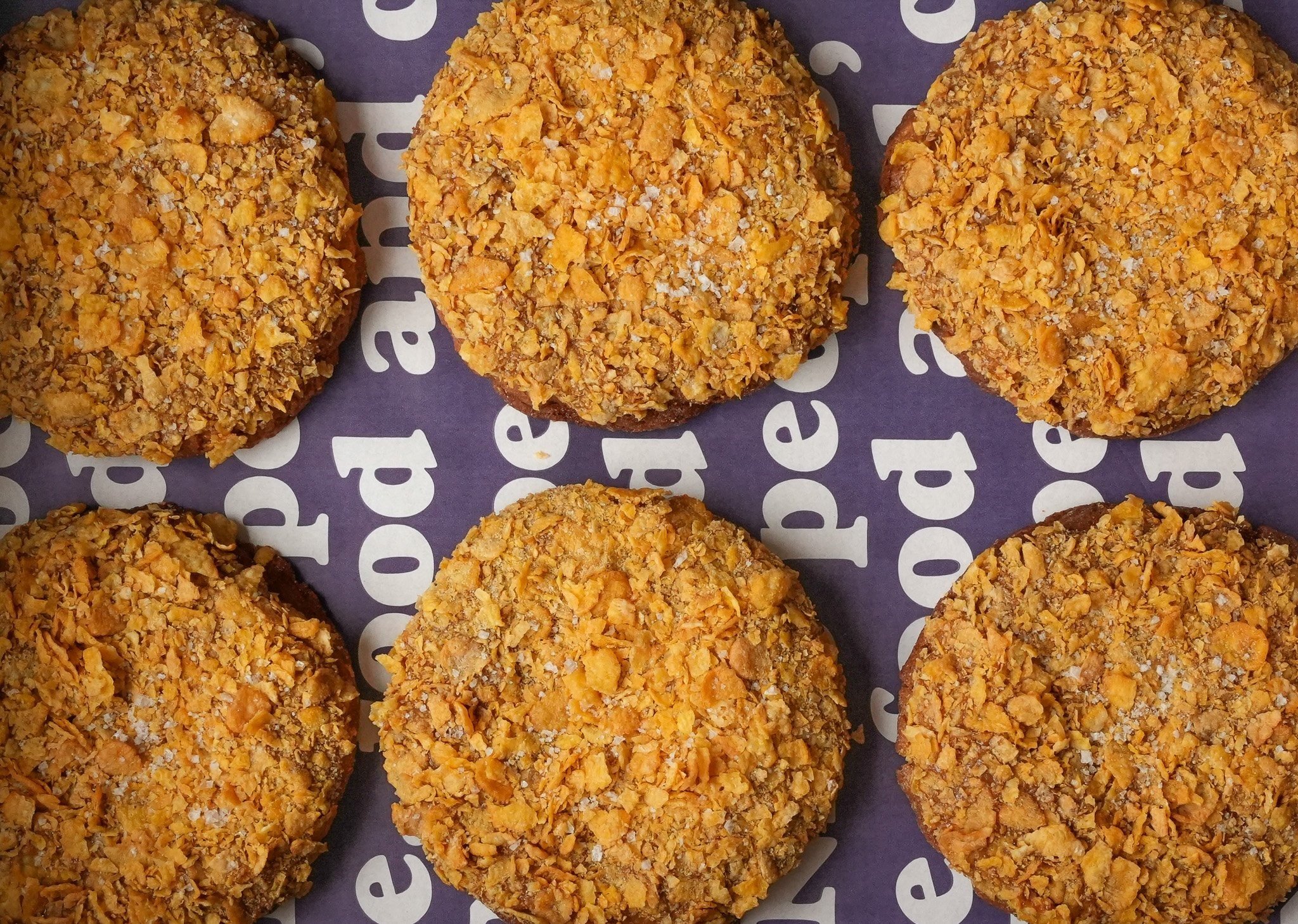 CARAMEL CORNFLAKE COOKIES 