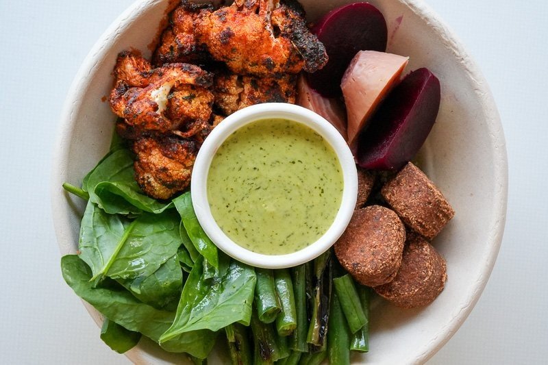 New VEGAN FALAFEL BOWL 