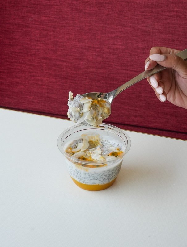 MANGO & LIME COCONUT CHIA PUDDING