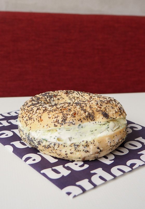 New BAGELS | DILL & CAPER CREAM CHEESE