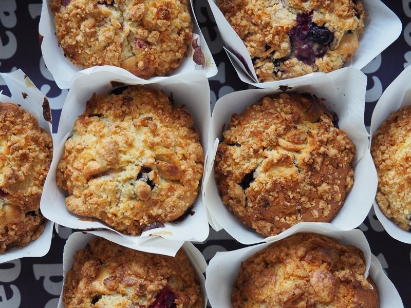 SEASONAL FRUIT MUFFINS 