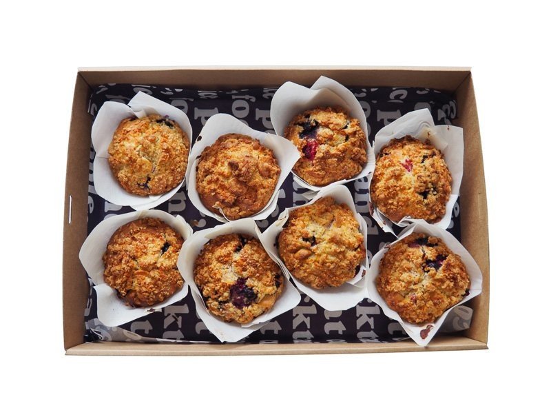 SEASONAL FRUIT MUFFINS 