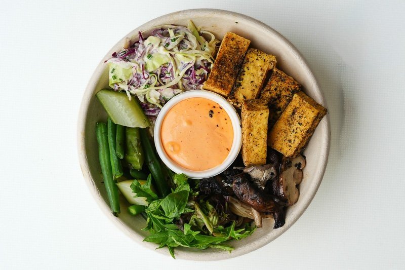 New BOWL | FURIKAKE TOFU  