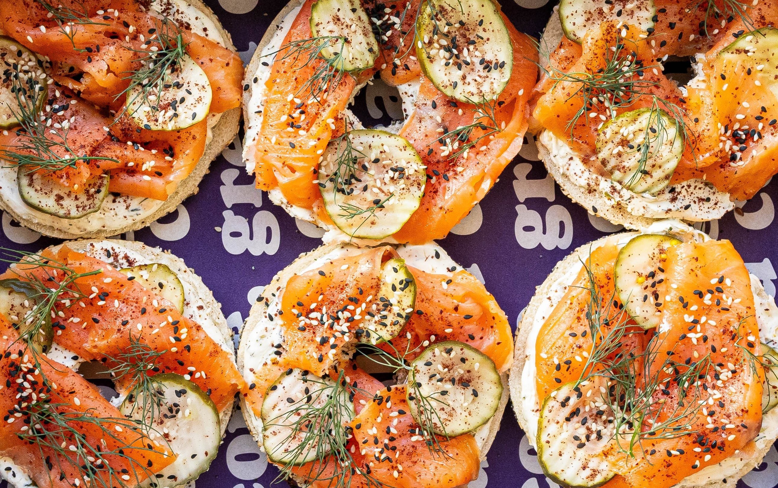 New BAGELS | SALMON & DILL