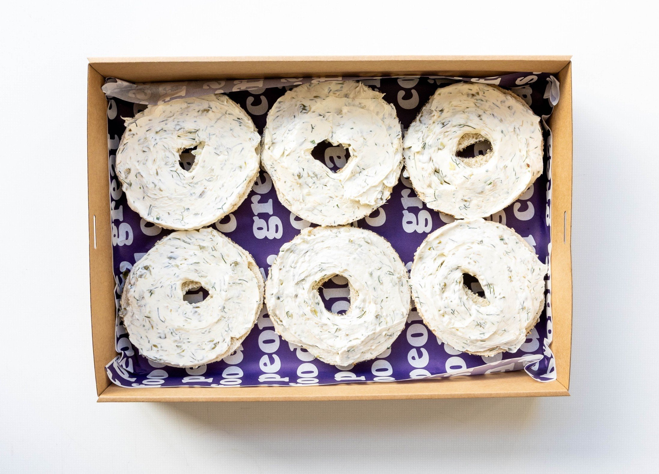 New BAGELS | DILL & CAPER CREAM CHEESE