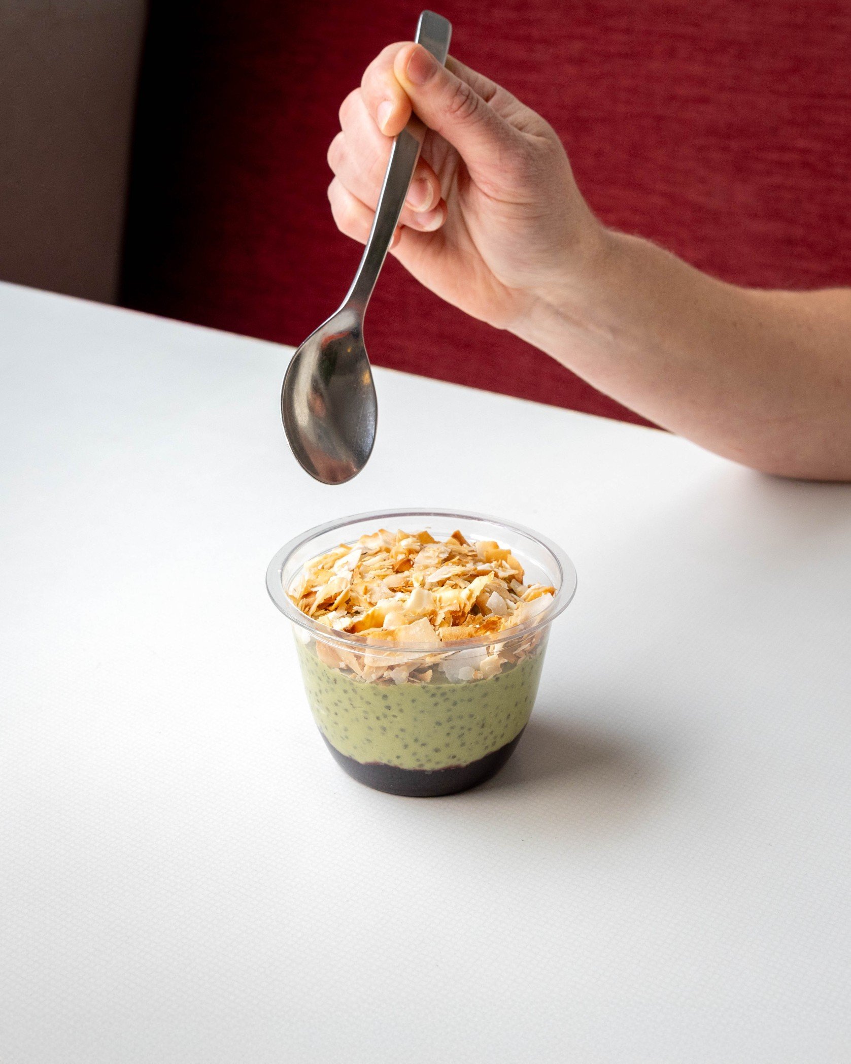 New BLUEBERRY & MATCHA CHIA PUDDING 