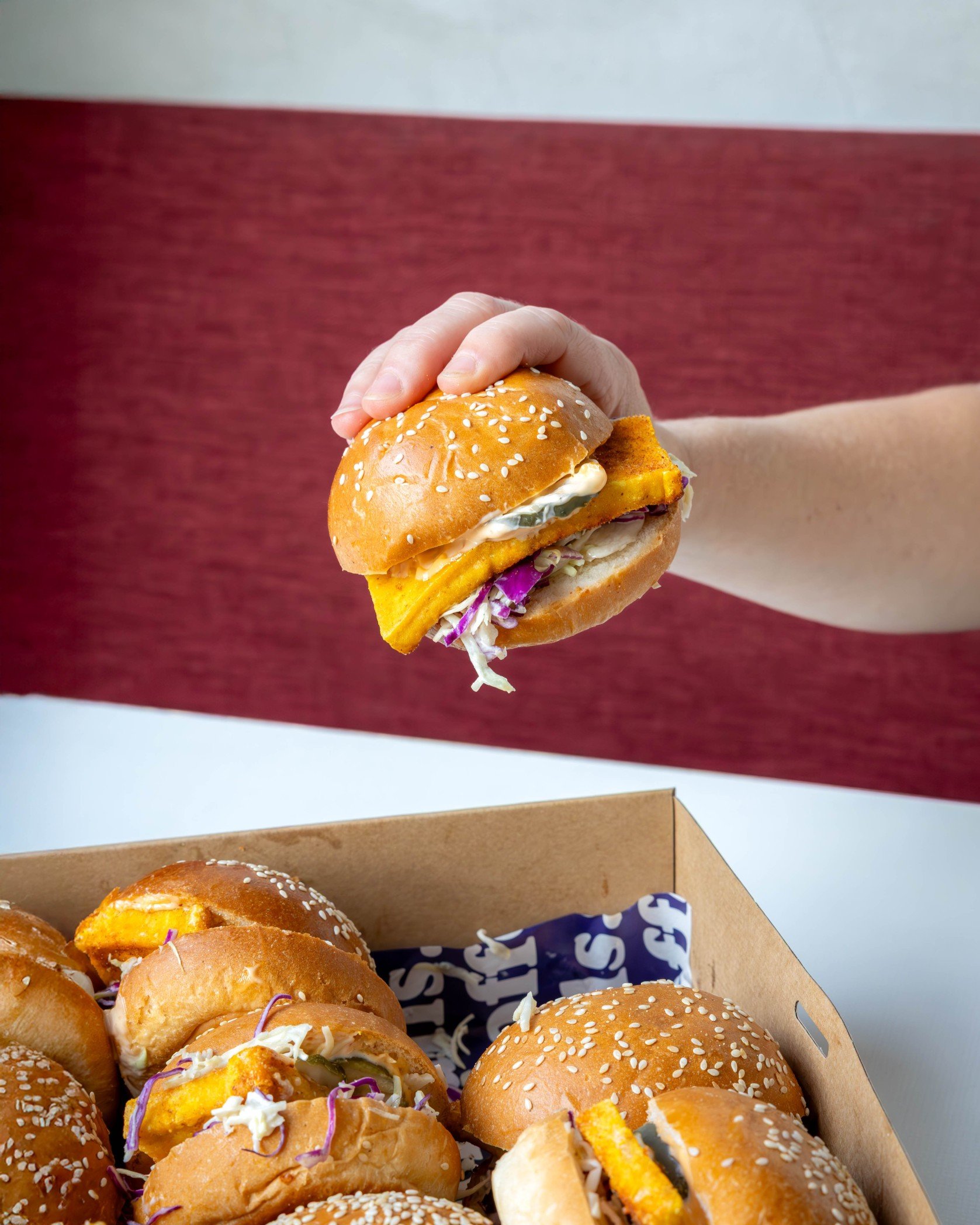 SLIDERS | SZECHUAN TOFU SLIDERS 