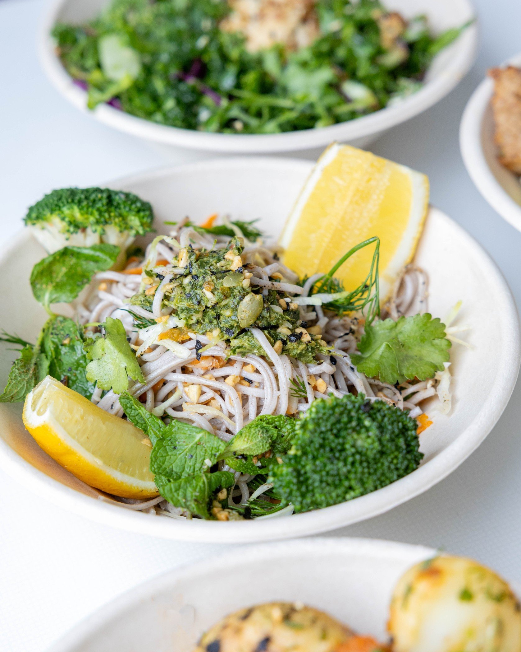 SALAD | SOBA NOODLE, PURPLE CABBAGE & SPICY SATAY 