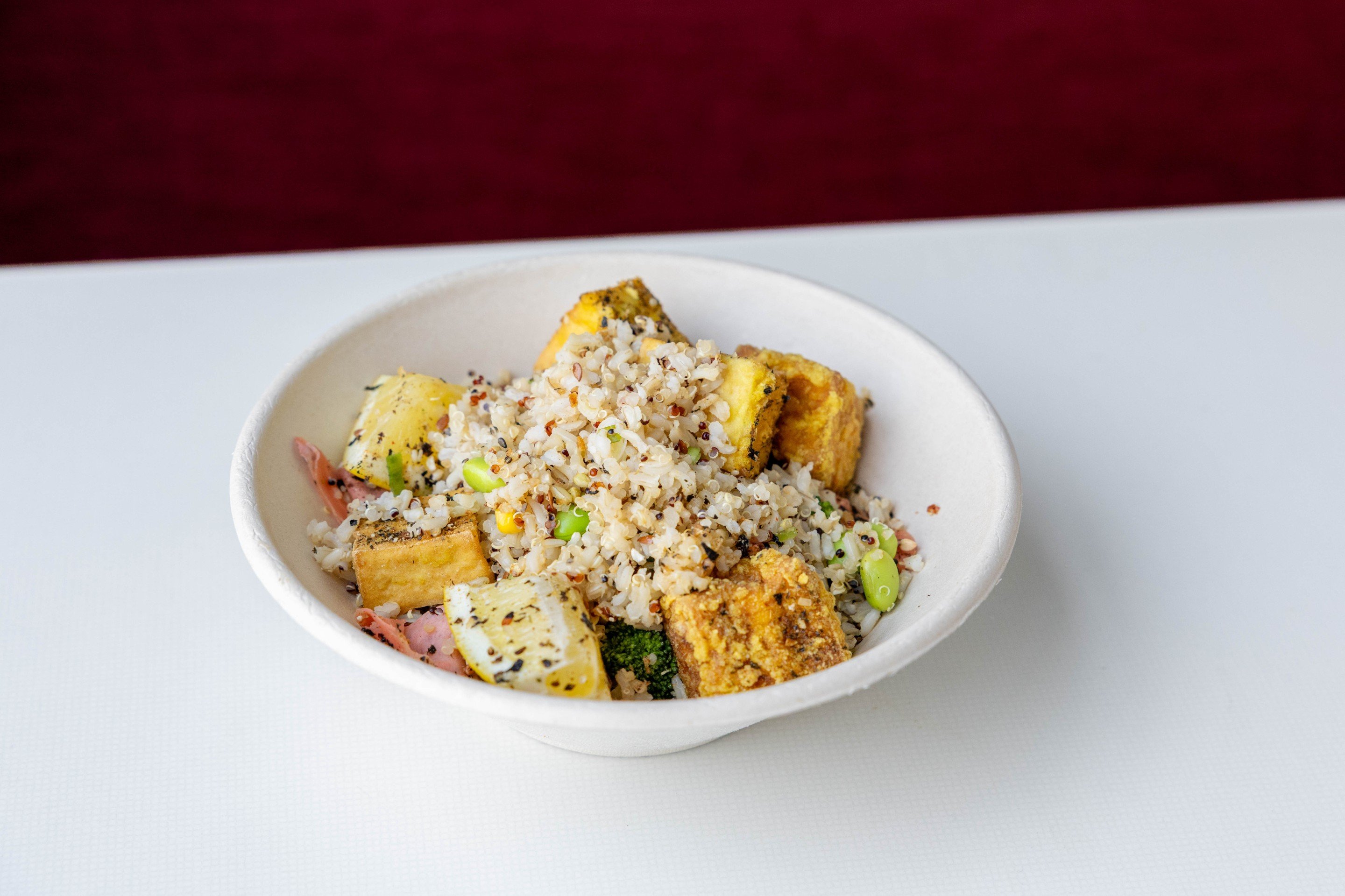 SALAD | MIXED GRAIN, TOFU W/ PONZU DRESSING