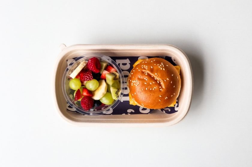 BREKKIE BOX - TT EGG ROLL & FRUIT POT