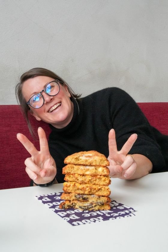 CARAMEL CORNFLAKE COOKIES 