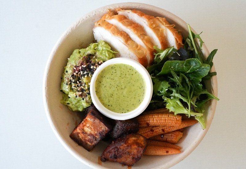 New ROAST CHICKEN BOWL 