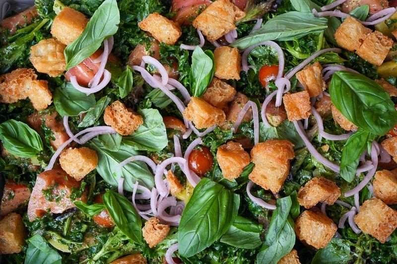 New PANZANELLA SALAD