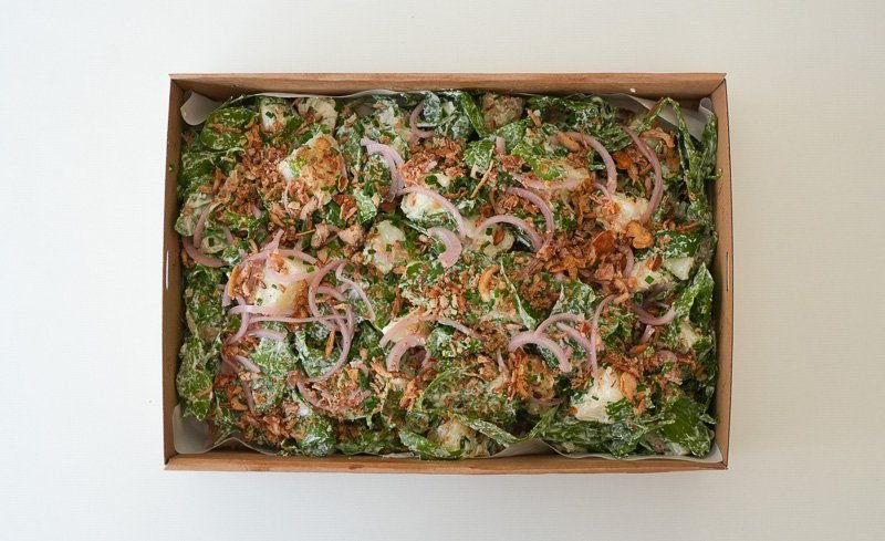 New POTATO SALAD W/ RANCH DRESSING