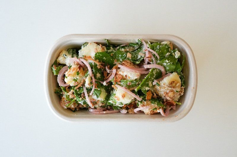 New POTATO SALAD W/ RANCH DRESSING