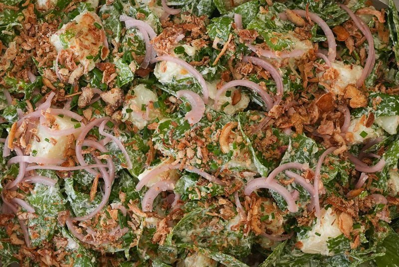 New POTATO SALAD W/ RANCH DRESSING