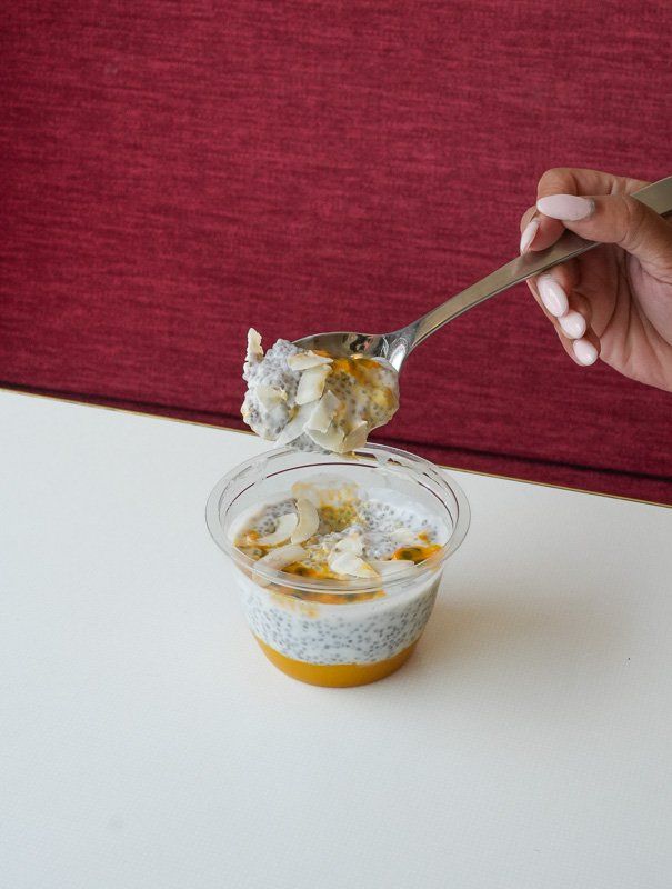 MANGO & LIME COCONUT CHIA PUDDING