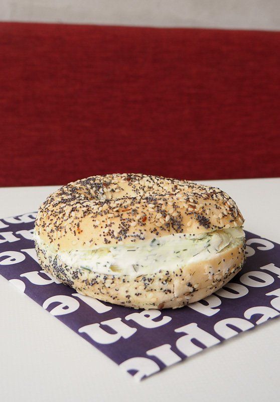 New BAGELS | DILL & CAPER CREAM CHEESE