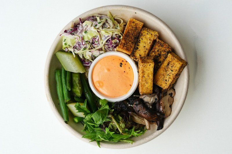 New BOWL | FURIKAKE TOFU  