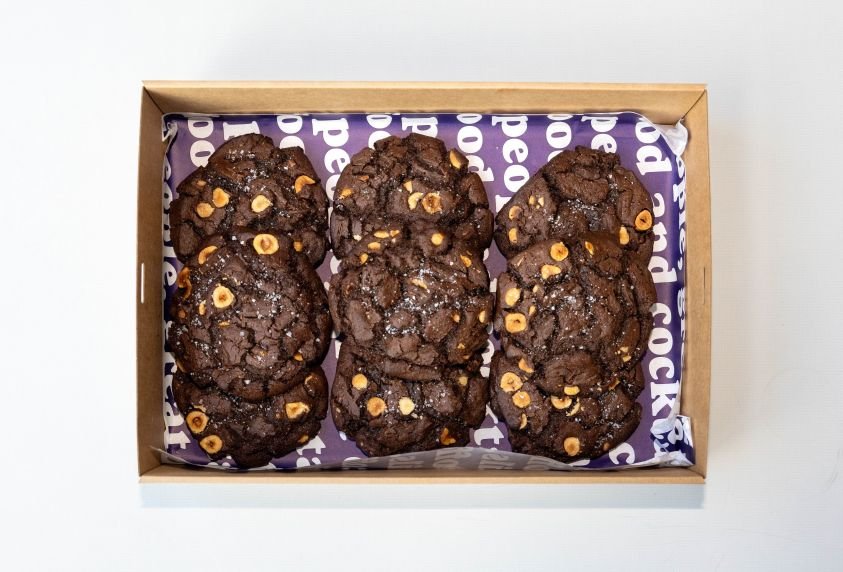 New CHOCOLATE HAZELNUT COOKIES 