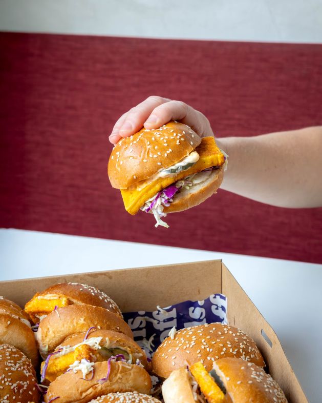 SLIDERS | SZECHUAN TOFU SLIDERS 